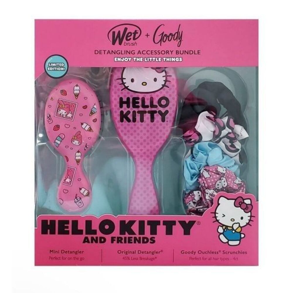 Hello Kitty Hair Brush Set